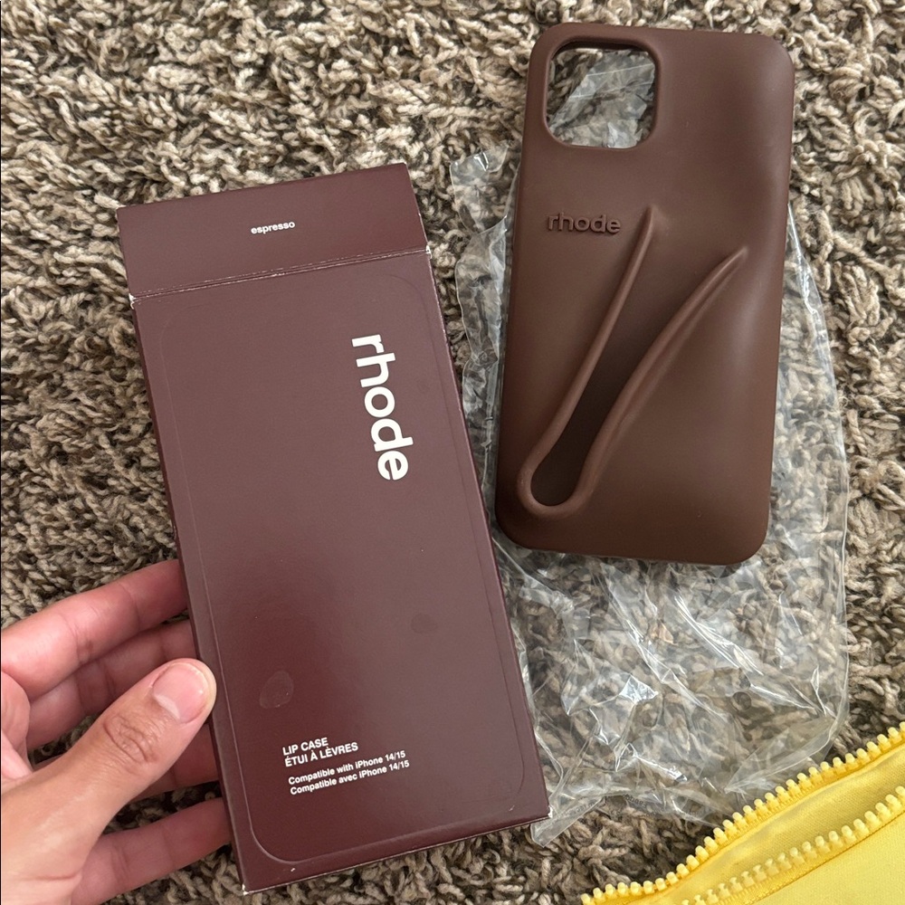 RHODE Chocolate Brown Phone Case